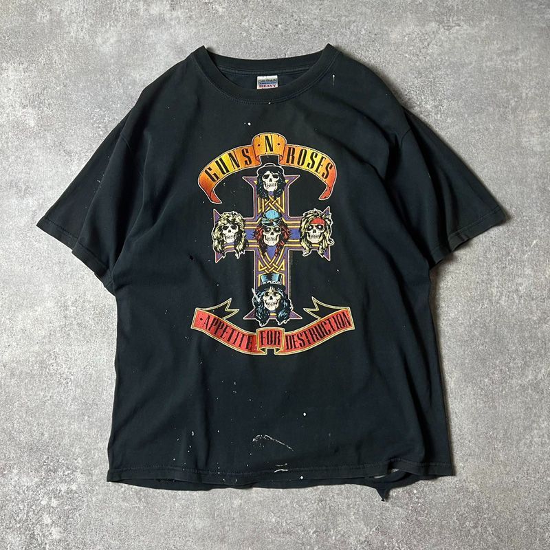 雰囲気系 00s Guns N' Roses Appetite for Destruction プリント