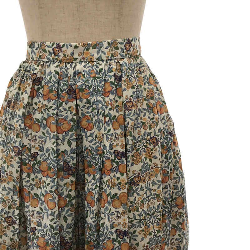 ヤエカ　リバティパンツ YAECA (ヤエカ) WRITE CULOTTES LIBERTY / ライトキュロットリバティ