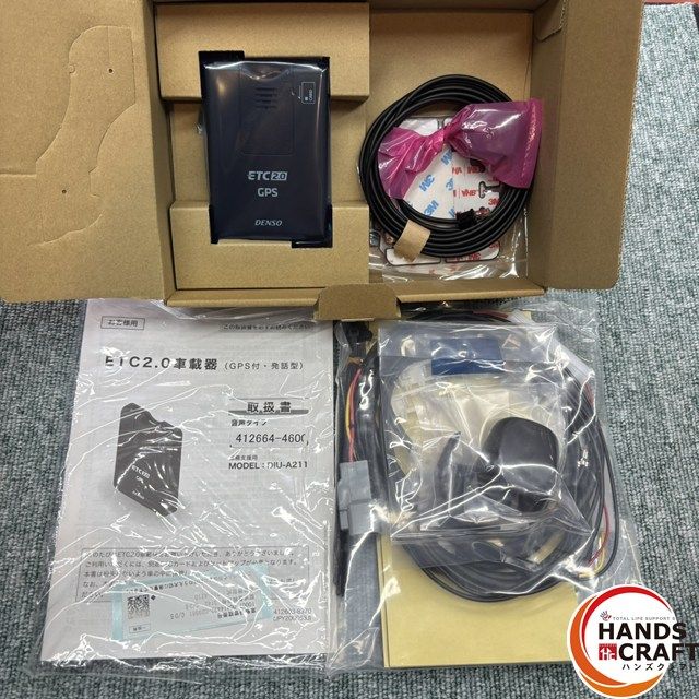 ◎ ♥品 DENSO ETC2.0車載器 DIU-A210 GPS付|発話型 デンソー ♥品 品