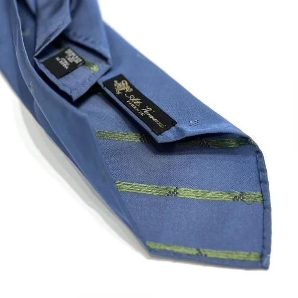 Atto Vannucci ( アットヴァンヌッチ ) ネクタイ ライト ブルー 花柄