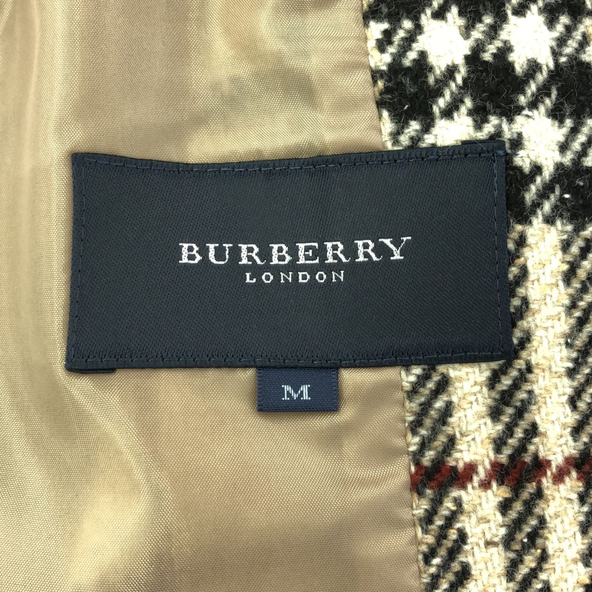 BURBERRY LONDON バーバリー ロンドン ジップアップニット ベージュ