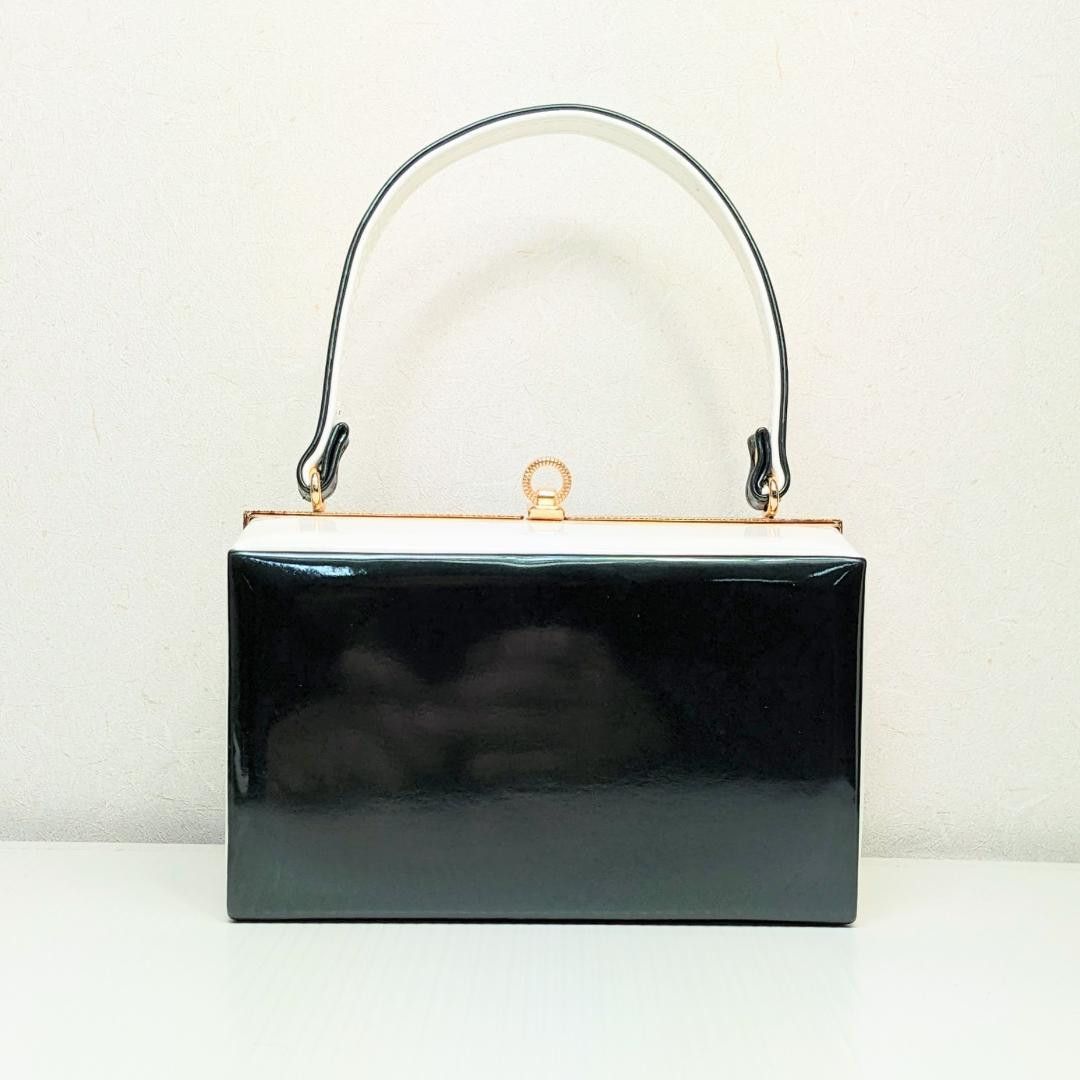 和装 草履 バッグ セット エナメル 幅広 スクエア シルバー