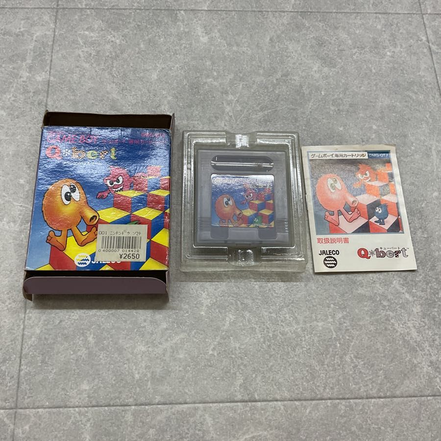 ゲームボーイ/GB/ キューバート Q＊bert カセット/ソフト - メルカリ