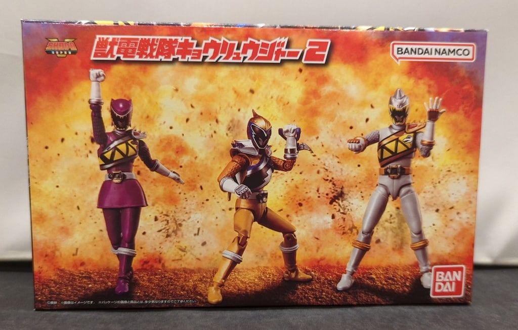 バンダイナムコ SHODO SUPER 獣電戦隊キョウリュウジャー 獣電戦隊キョウリュウジャー2