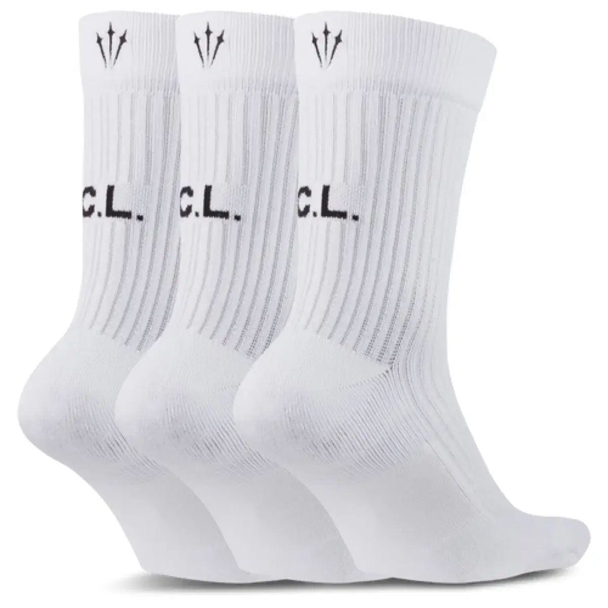 ★3足セット NIKE NOCTA ノクタ ソックス ホワイト L ナイキ Lサイズ バラ売り1足 Nike x NOCTA Crew Pack of 3 Socks White