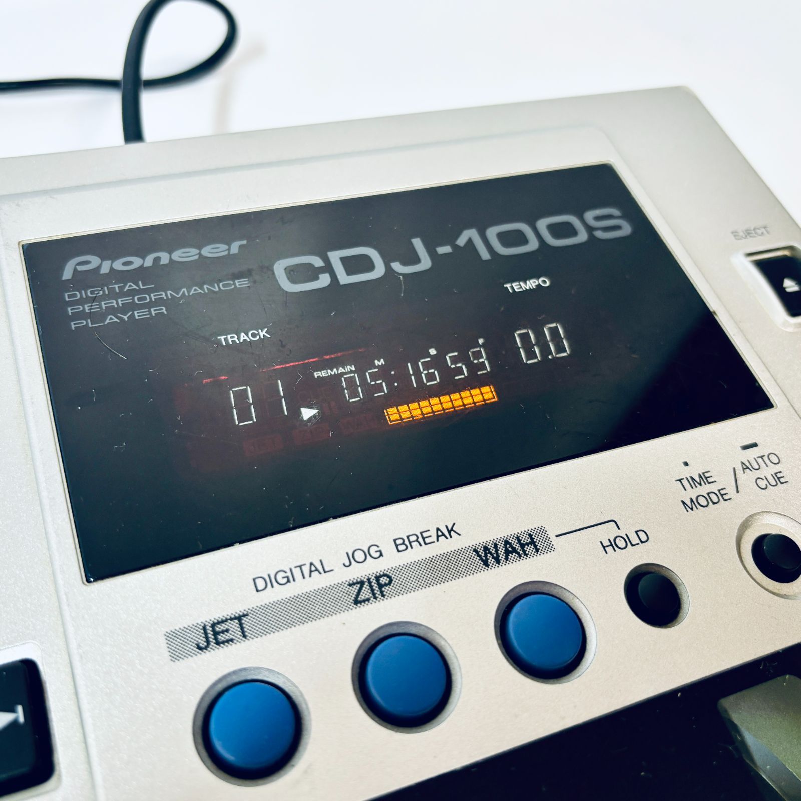 動作品】CDプレーヤー Pioneer CDJ-100S SN(DNH2342) ID(858
