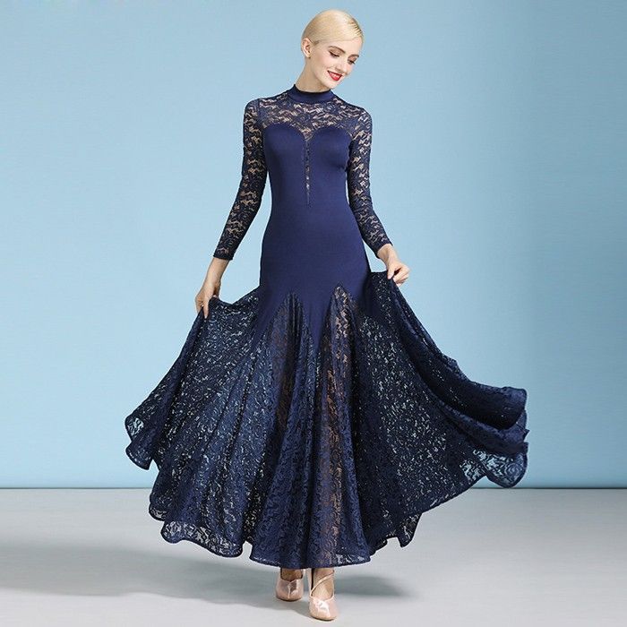 レース ハイネック