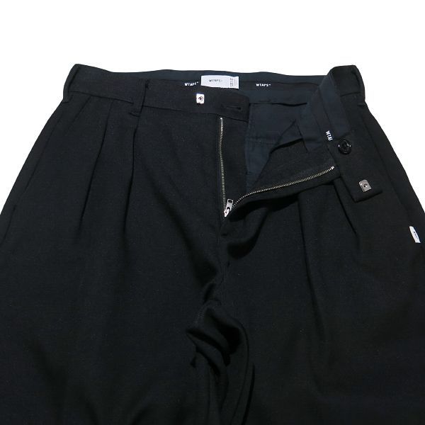 WTAPS トラウザーズ ツイル パンツ ブラック SIZE 02(M) WTAPS ダブルタップス 22SS 221BRDT-PTM02 TRACKS TROUSERS