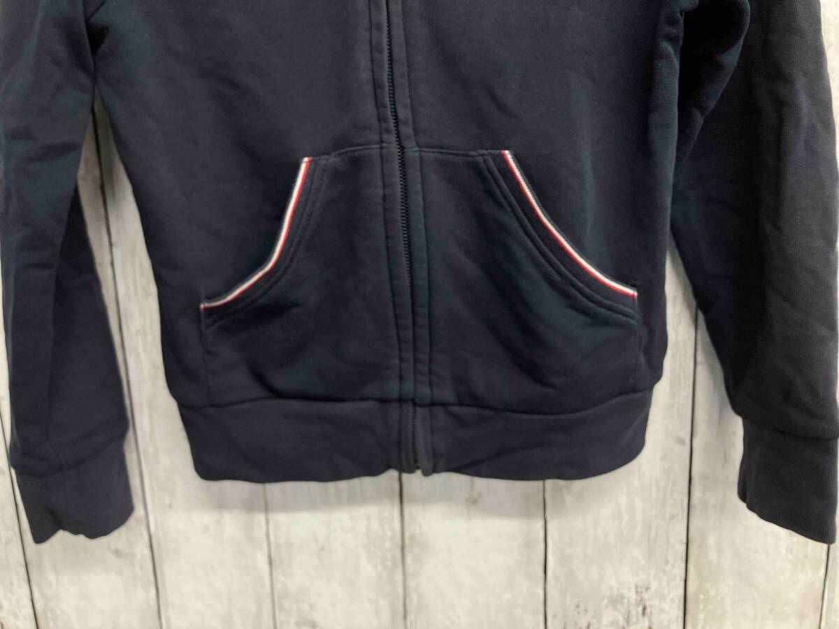 MONCLER|モンクレール|パーカー|ジップアップ|ブラック|色褪せ有|140cm
