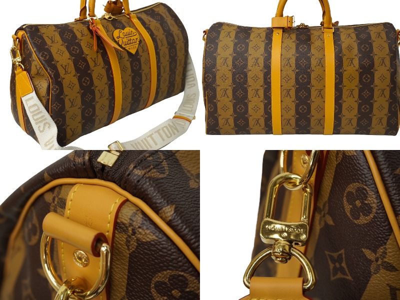 ルイヴィトン LOUIS VUITTON×NIGO キーポル50 極美品 LOUIS VUITTON ルイヴィトン NIGO キーポルバンド