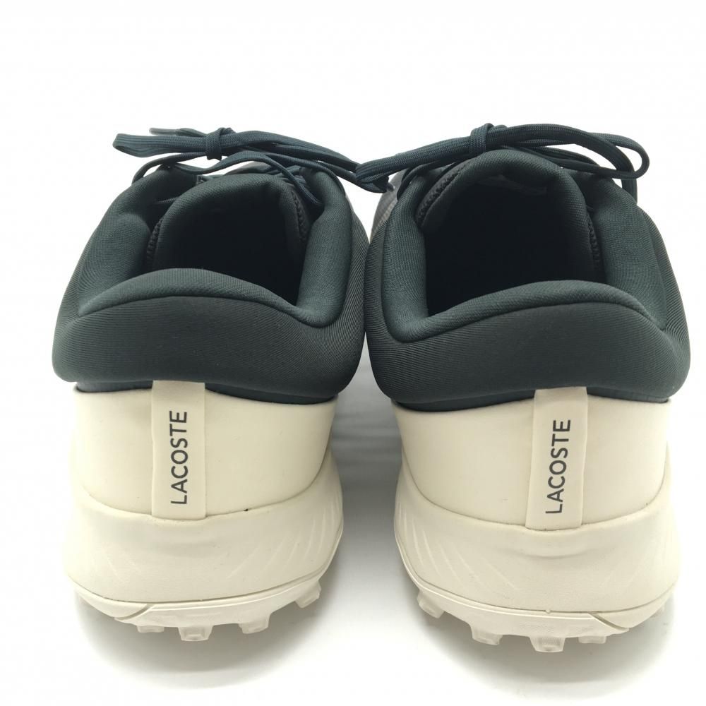 LACOSTE - 【未使用品】ラコステ ゴルフシューズ ダークグリーン×黒 748SMA00901X3  メンズ 12(30.0) ゴルフウェア 2024年モデル LACOSTE 未使用品】ラコステ ゴルフシューズ ダークグリーン×黒 748SMA00901X3