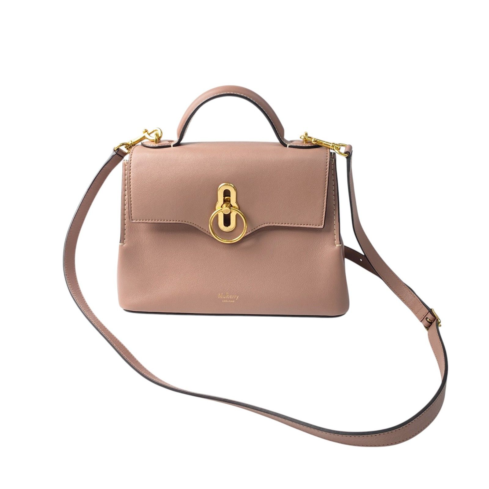 マルベリー Mulberry ミニ シートン 2wayショルダー ハンドバッグ