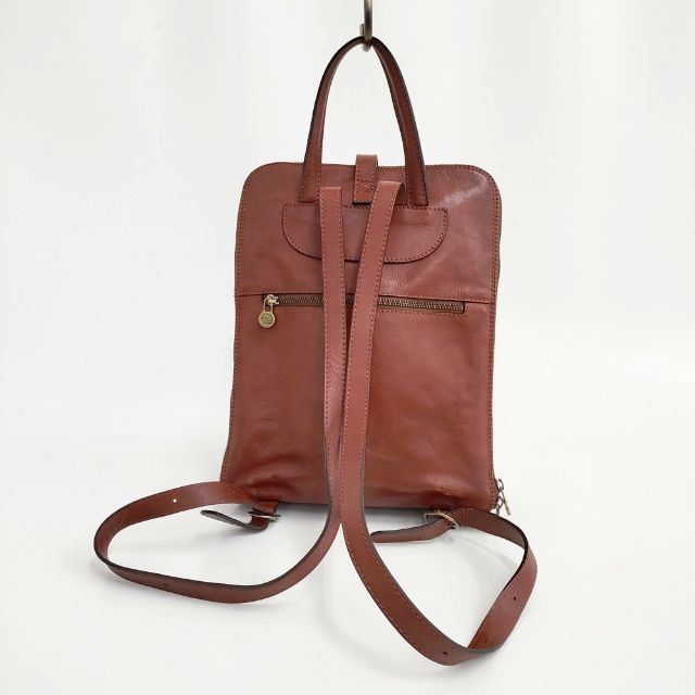 古典☆一番人気!!  Tuscany Leather トスカニーレザー リュック デイパック ブラウン レディース 5-0929G∞