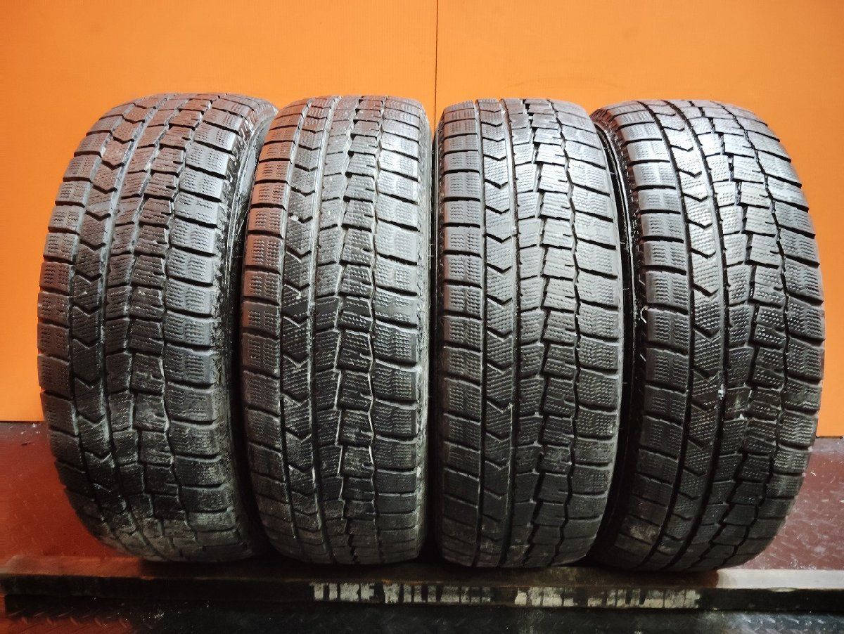 DUNLOP WINTER MAXX WM02 205|60R16 16インチ スタッドレス 4本 20年製 ステップワゴン ヴォクシー ジューク等 KTE239