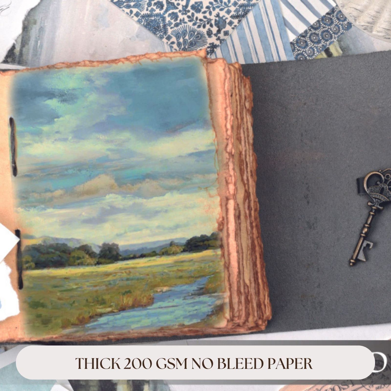 エッジペーパー ヴィンテージキークロージャー