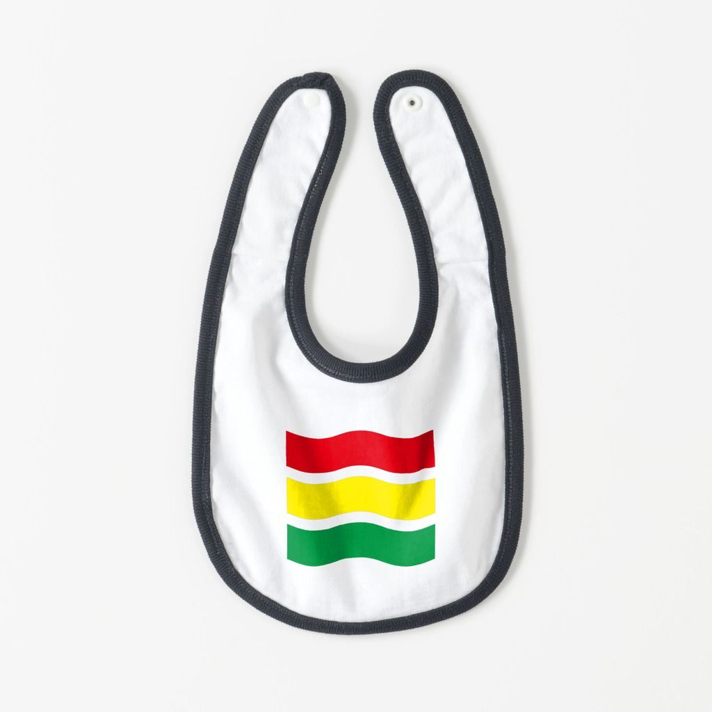 得価，低価 ヒロシマラスタ旗 bib (よだれかけ) その他