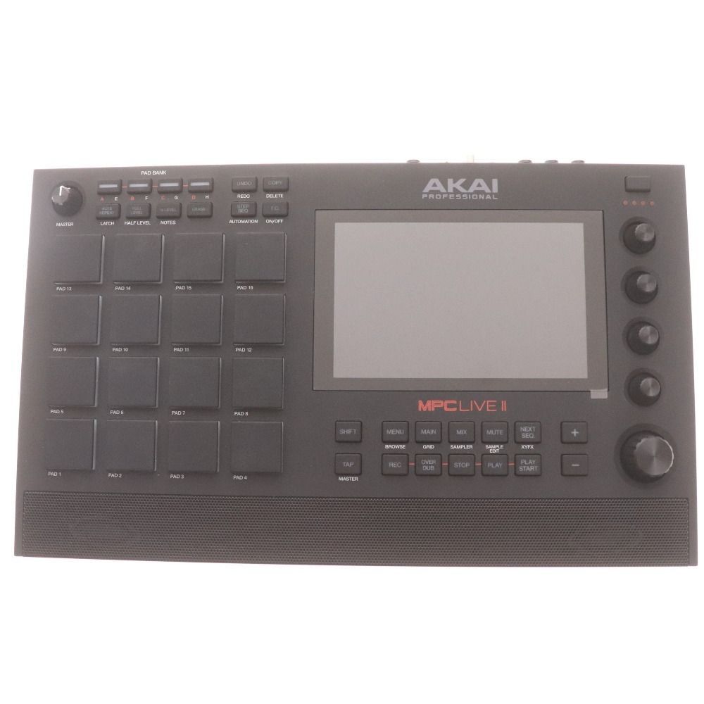 AKAI professional サンプラー AKAI MPC LIVE 2 DJ DTM DAW 音楽器材 楽器 ブラック 動作 済み 付属品付き
