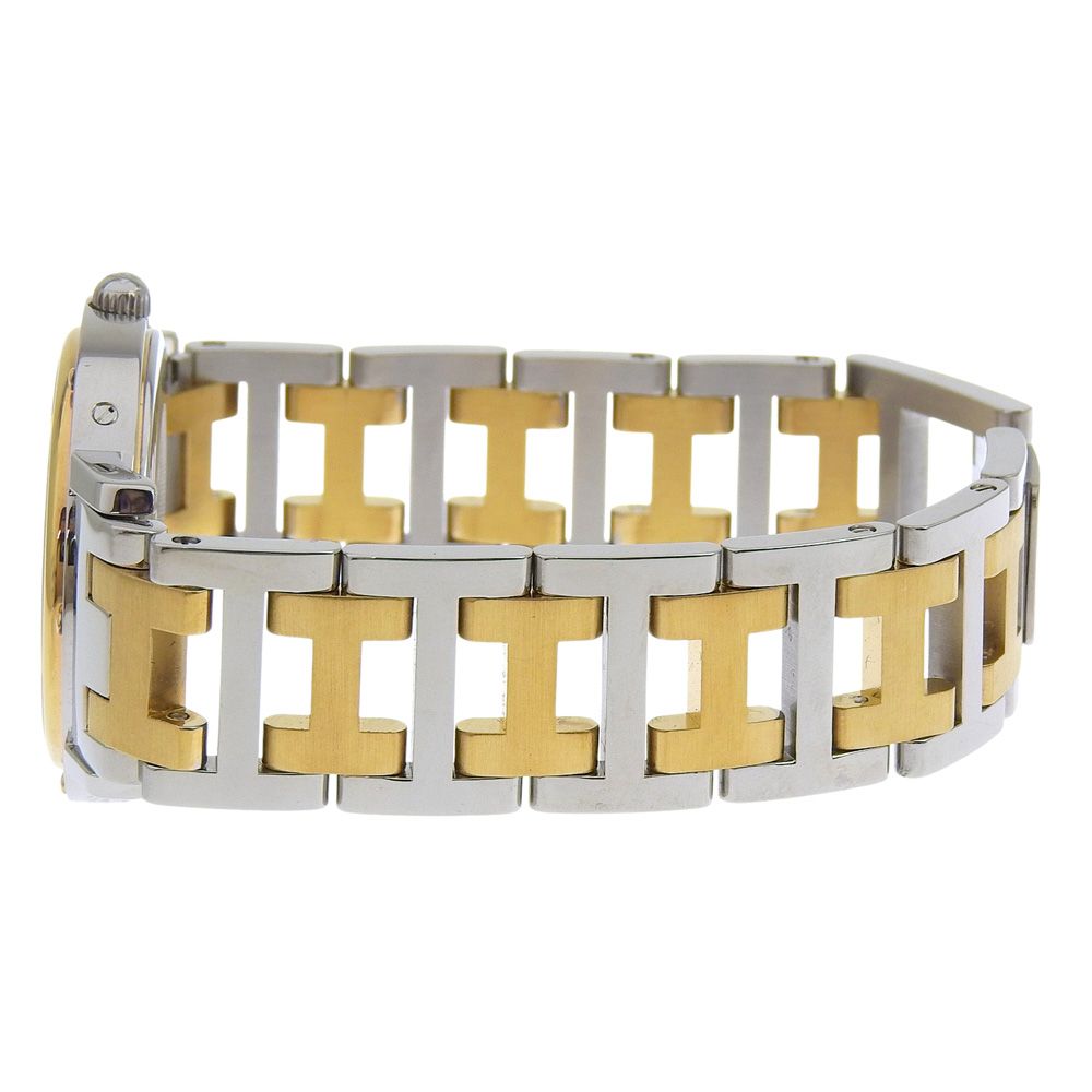 HERMES】エルメス クリッパー コンビ CL3.440 金メッキ×ステンレス  