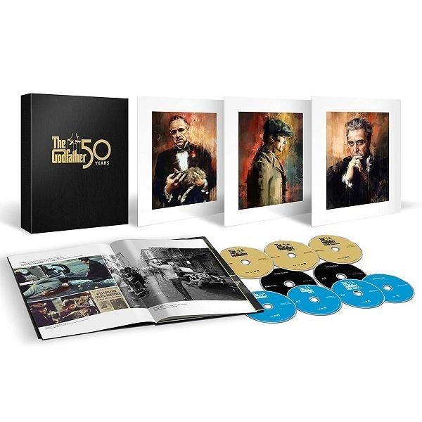 １週間以内発送 ゴッドファーザー トリロジー 50th アニバーサリー 4K Ultra HD ブルーレイセット コレクターズ?エディション Blu-