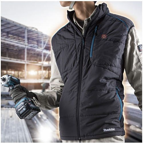 マキタ 正規店 充電式 暖房ベスト CV202DZ makita 暖房 ヒート ウェア 電熱ベスト 防寒 ベスト 人気 おしゃれ 半袖 フリース アウトドア キャンプ 園芸 釣り ガーデニング 寒さ 対策