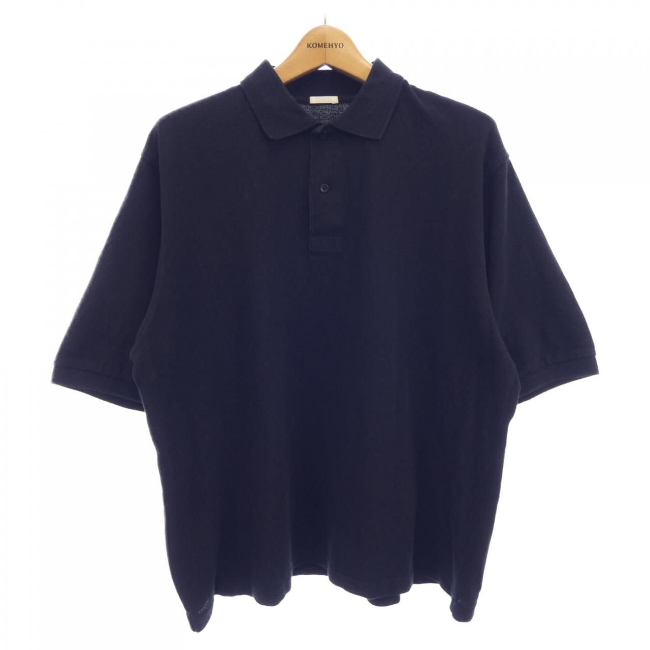 COMOLI / コモリ | 鹿の子 半袖ポロシャツ - Navy | 通販 - 正規