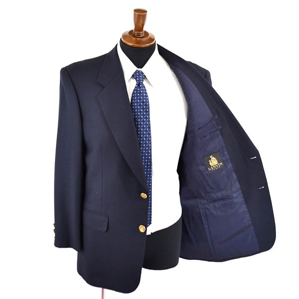 【大きいサイズ】LANVIN カシミヤ モヘヤ混 メンズスーツセットアップ ランバン カシミヤ混シャツ 大きいサイズ】LANVIN カシミヤ モヘヤ混