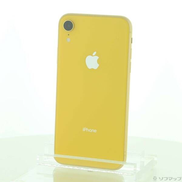スマートフォン・携帯電話 〔品〕 iPhoneXR 64GB イエロー MT082J／A