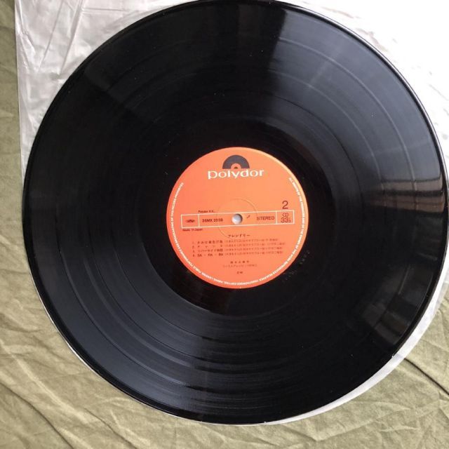 傷なし美盤 1982年 西口久美子 LPレコード 愛は春告げ鳥 Friendly 帯付