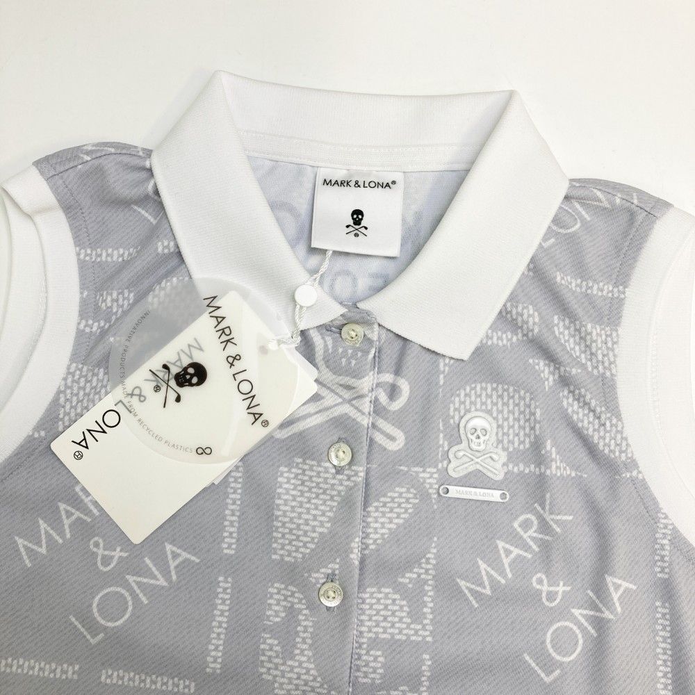 MARK & LONA ノースリーブレディースポロシャツ 36 マークアンドロナ サイズ：36 MARK&LONA マークアンドロナ 2024年モデル ノースリーブ