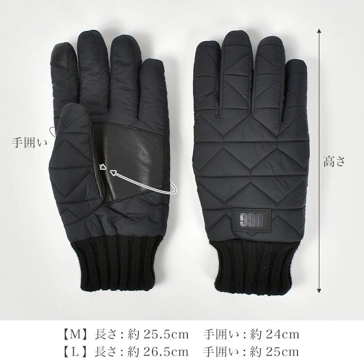 UGG グローブ 手袋 おしゃれ メンズ ブランド スマホ対応 防寒