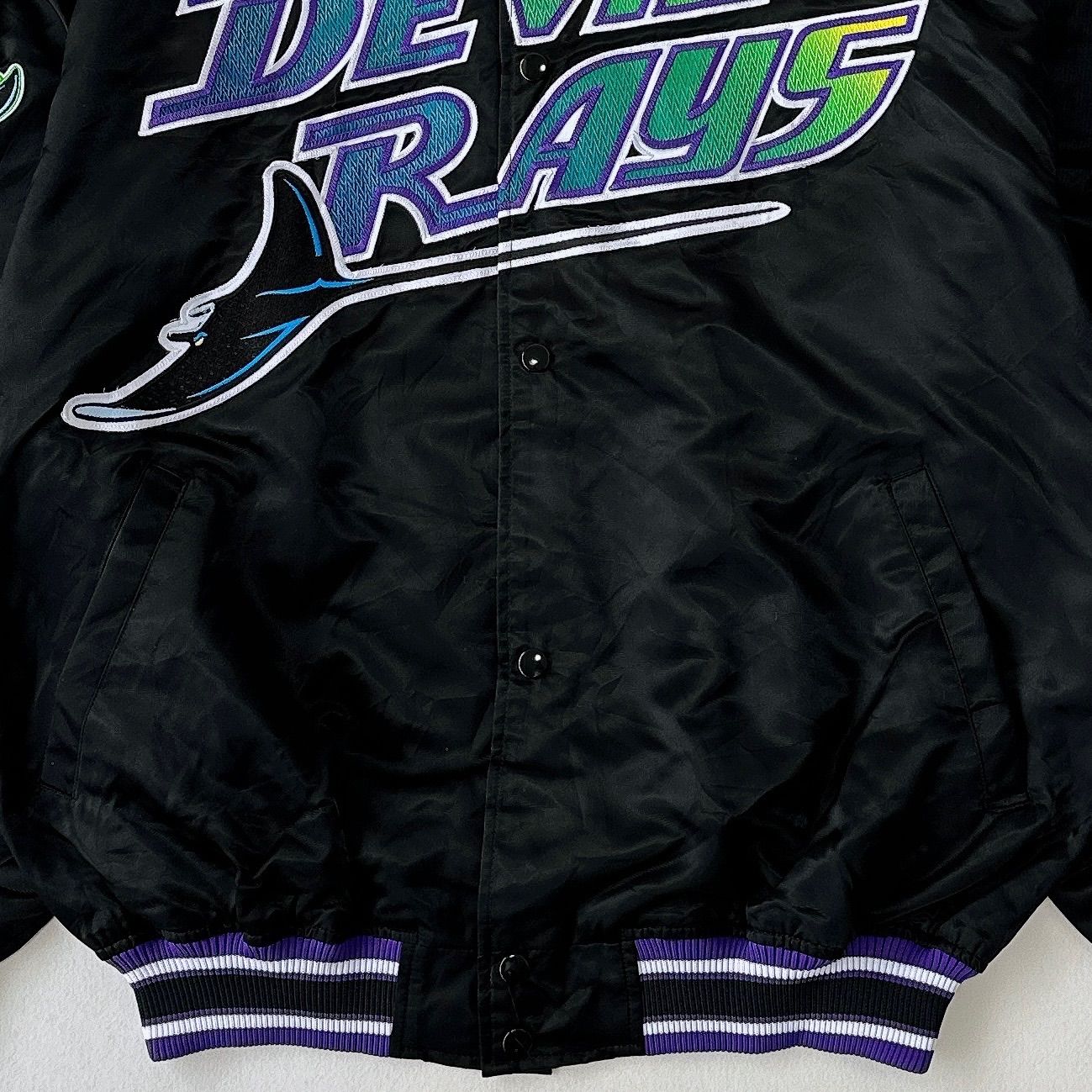 レア】タンパベイ デビルレイズ スタジャン スターター size L レア