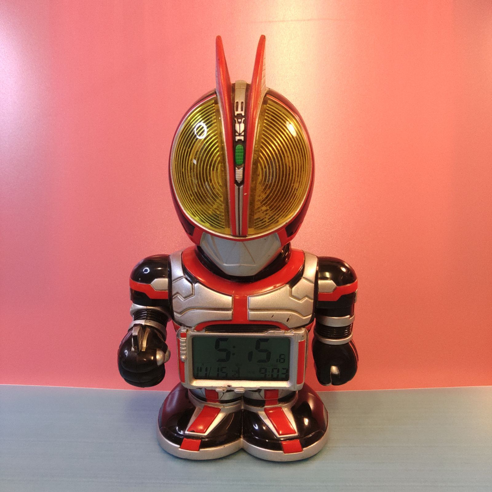 仮面ライダー555 目覚まし時計 仮面ライダー555 ファイズ 目覚まし時計 8RDA07RH02 おしゃべり