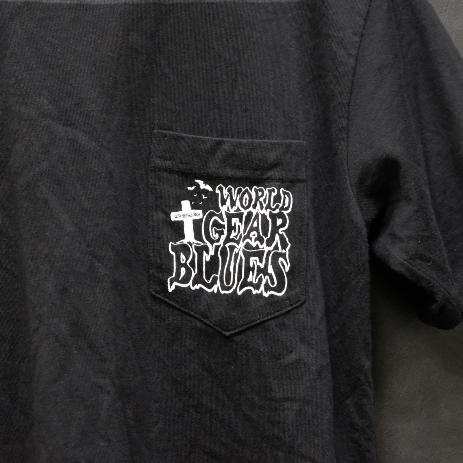 90's THEE MICHELLE GUN ELEPHANT WORLD GEAR BLUES 胸ポケT