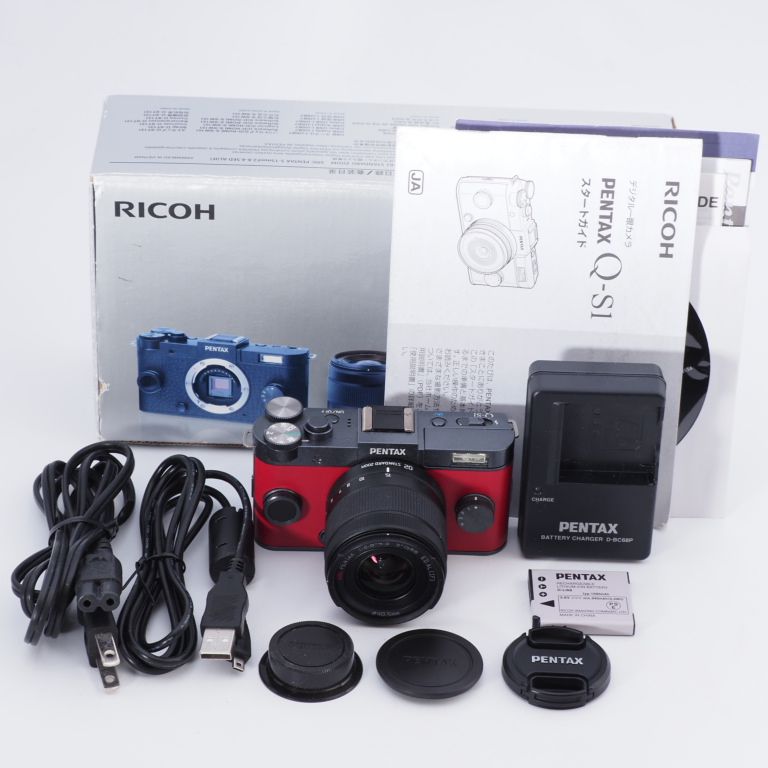 PENTAX Q-S1 ズームレンズキット + 単焦点レンズ ミラーレス一眼 PENTAX Q-S1 ズームレンズキット + 単焦点レンズ ミラーレス一眼