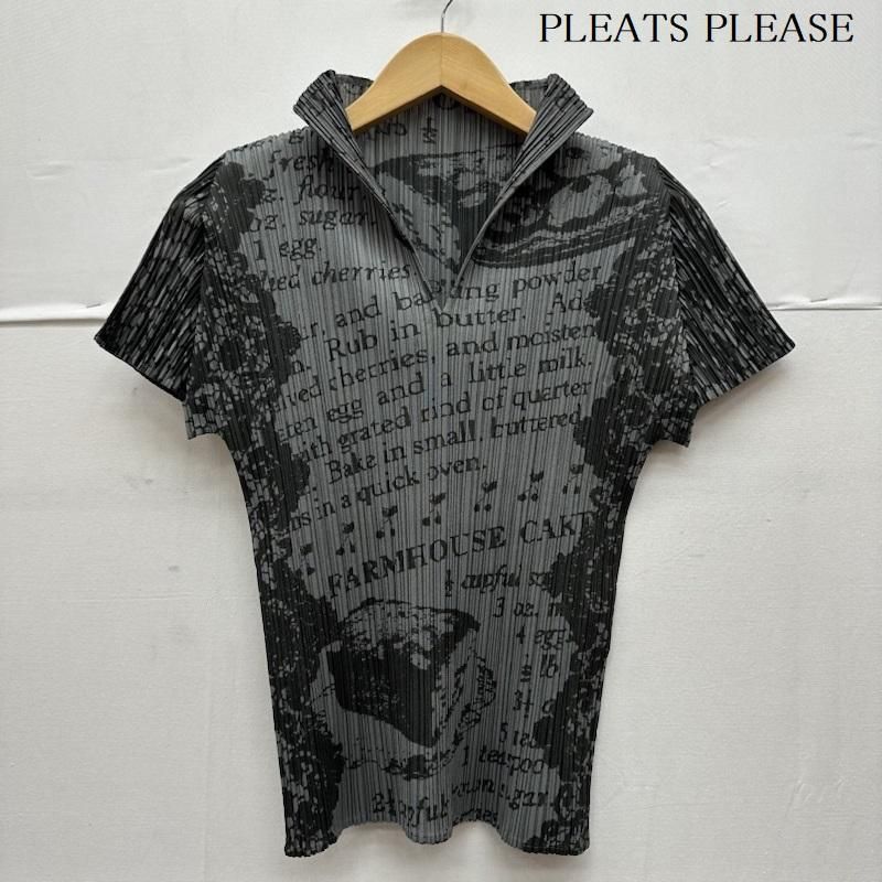 PLEATS PLEASE プリーツプリーズ カットソー 半袖 ISSEY MIYAKE