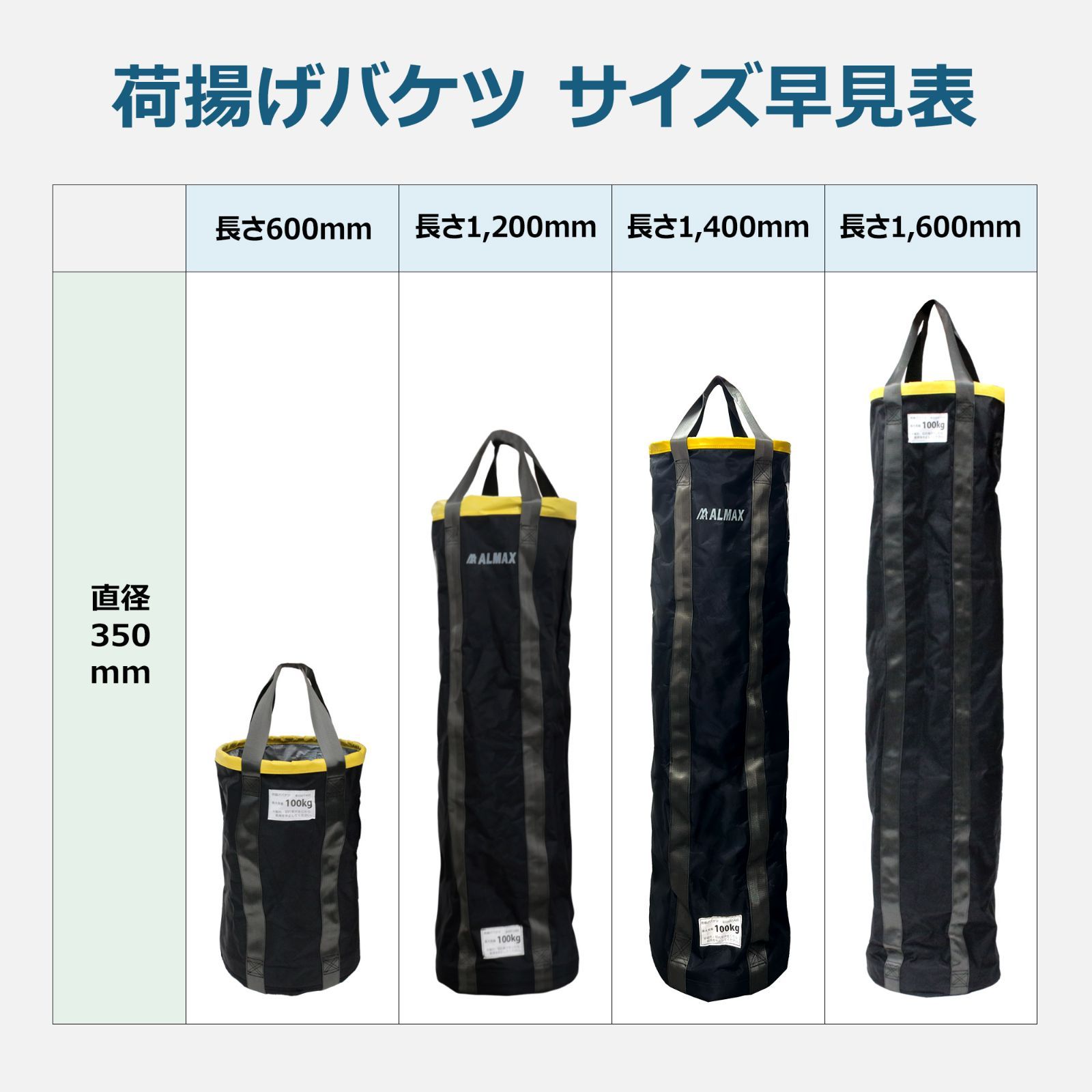 ybag141 荷揚げバケツ Φ350×1400mm 最大荷重100kg 電工バケツ トン袋 フレコン 荷上げ 荷下げ 吊り上げ バッグ モッコ 工事用 吊袋 つり袋 下げ缶 ホイスト キャッチャー ビッケ 仮設 リフトバッグ コンテナバッグ アルマックス - メルカリ ybag141 荷揚げバケツ Φ350×1400mm 最大荷重100kg 電工バケツ トン袋 フレコン 荷上げ 荷下げ 吊り上げ バッグ モッコ 工事用 吊袋 つり袋 下げ缶 ホイスト キャッチャー ビッケ 仮設 リフトバッグ コンテナバッグ アルマックス - メルカリ