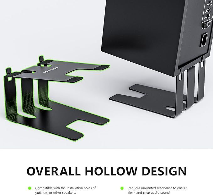 アルミ製 小型 スピーカースタンド オーディオ機器 アルミ製 小型