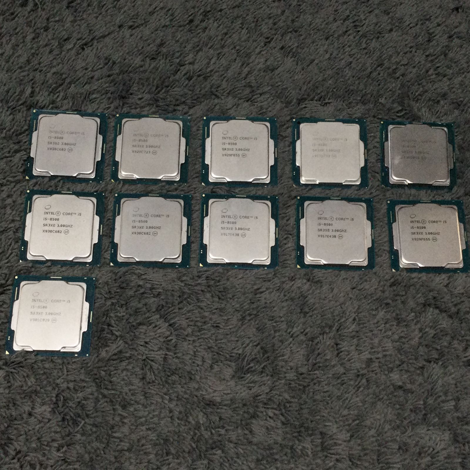 Intel cpu 11枚セット