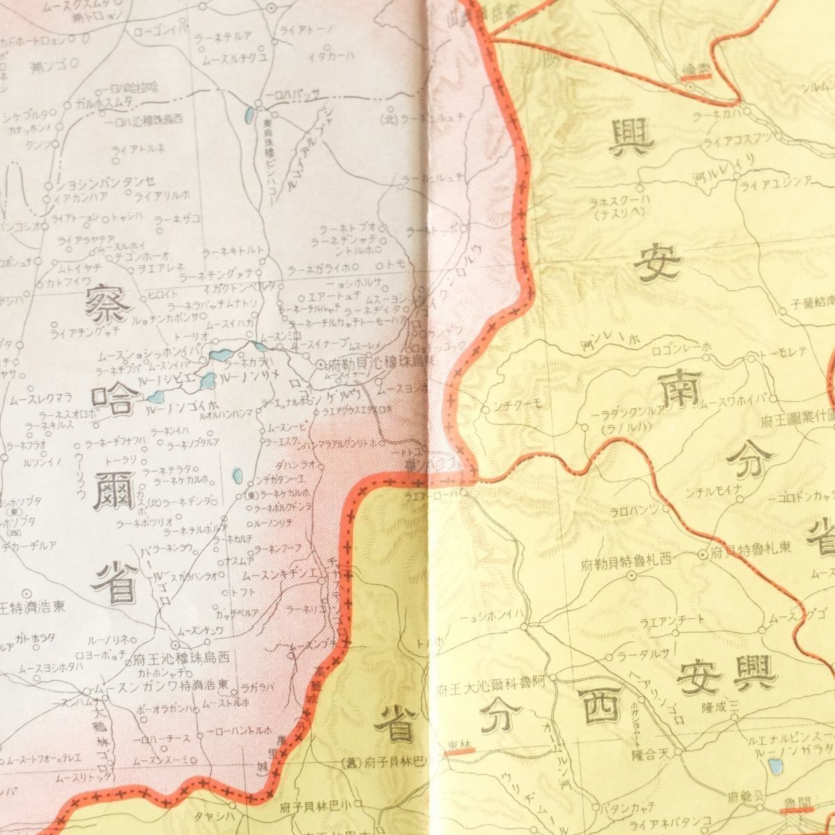 満州全図 地図 満州 – 古地図素材データのダウンロード販売-oldmap.shop