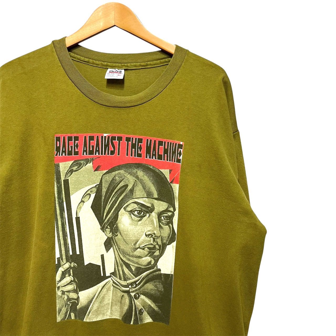 90年代レイジアゲインストザマシーンTシャツXL 90s ビンテージ RAGE