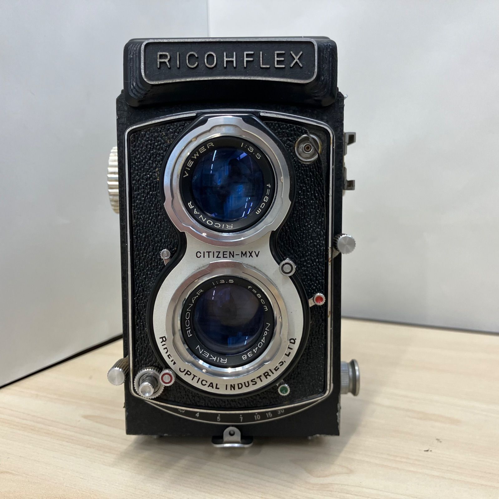 RICOHFLEX MODEL VII 80mm F3.5 二眼レフカメラ 00530】 RICOHFLEX 80mm F3.5 リコー 二眼カメラ 中判カメラ RICOHFLEX