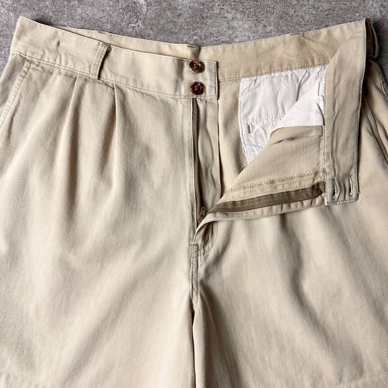 80s デカタグ 香港製 Patagonia コットン ショート パンツ 34