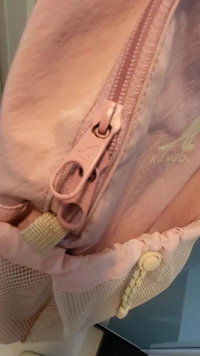 カンゴール ピンク メッシュ ポケット バックパック SOUP スープ バッグ