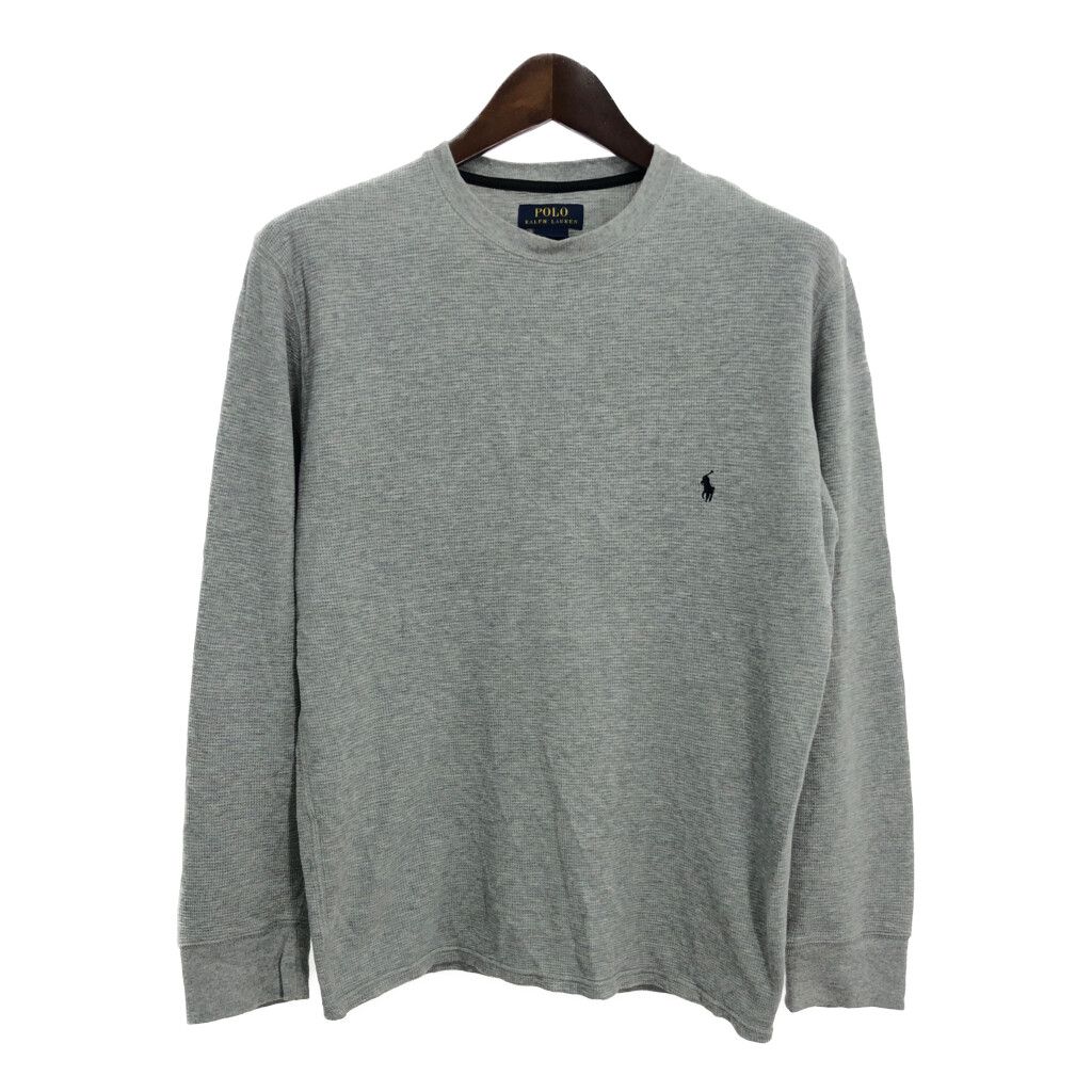 Polo by Ralph Lauren ポロ ラルフローレン 長袖Ｔシャツ グレー(メンズ) 中古 古着 R4087