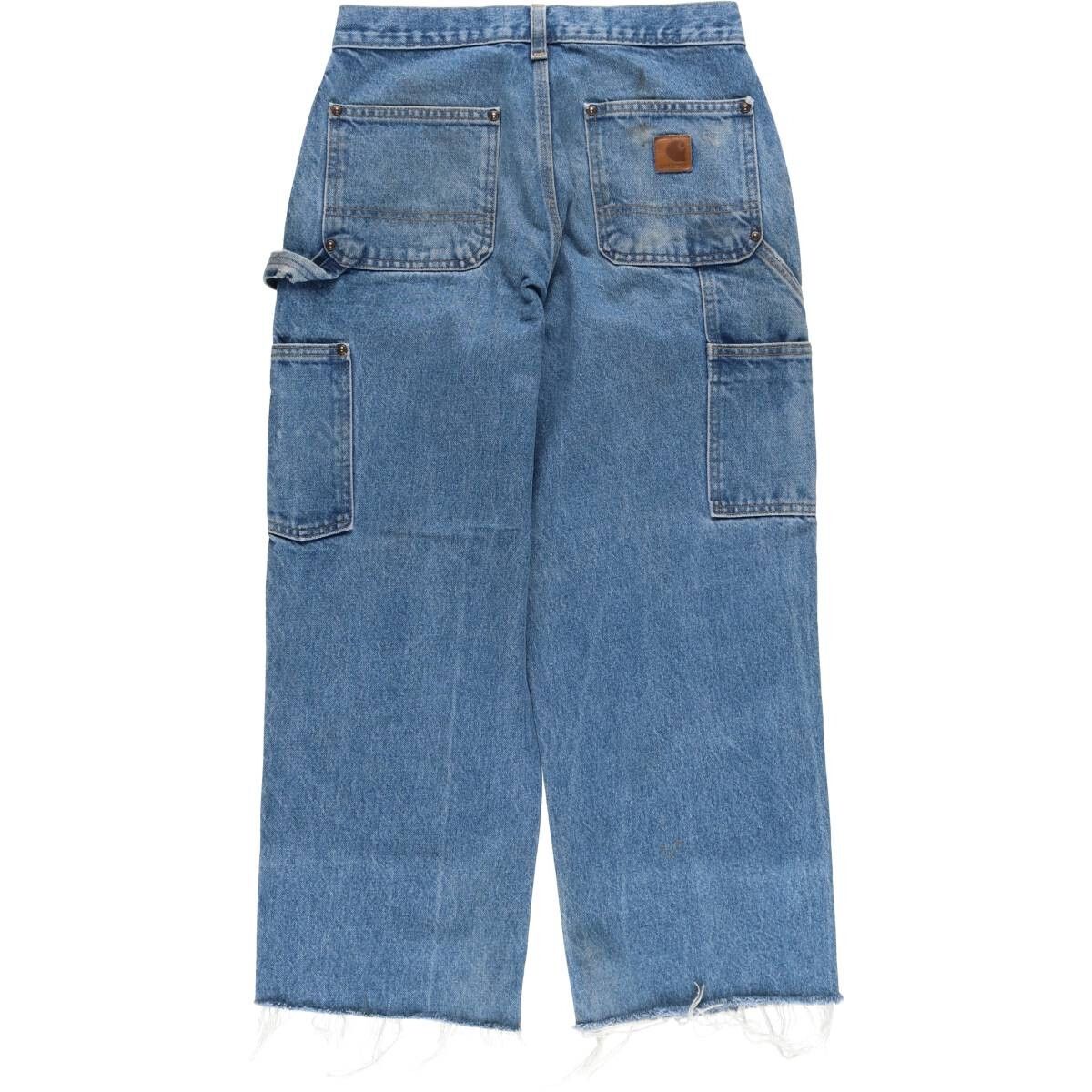 古着 カーハート Carhartt Loose Original Fit カットオフ ダブルニー