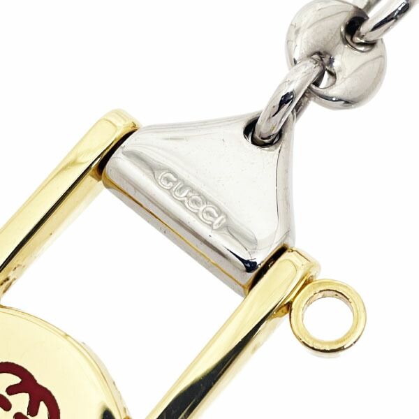 グッチ キーホルダー ヴィンテージ ダブルG キーフック メタル ゴールド シルバー GUCCI GG キーリング 鍵 キー チャーム バッグチャーム ブランド小物 き プレゼント ギフト
