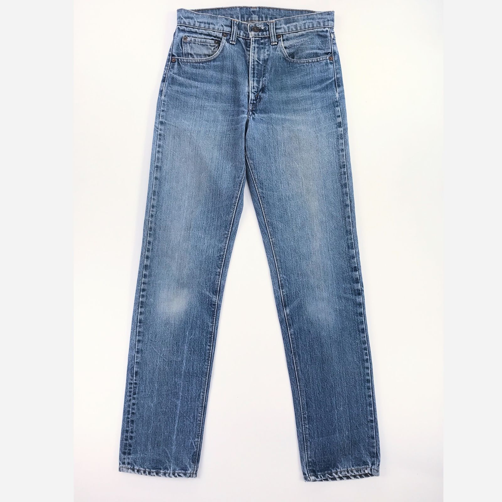 【物流センター】 中古 Levi's | リーバイス その他ボトムス リーバイス 70年代 505 -0217 66前期 TALON42 脇割り スモールe ブルー W29 L34 表記 実寸 W29 L33 ブルー 【906】