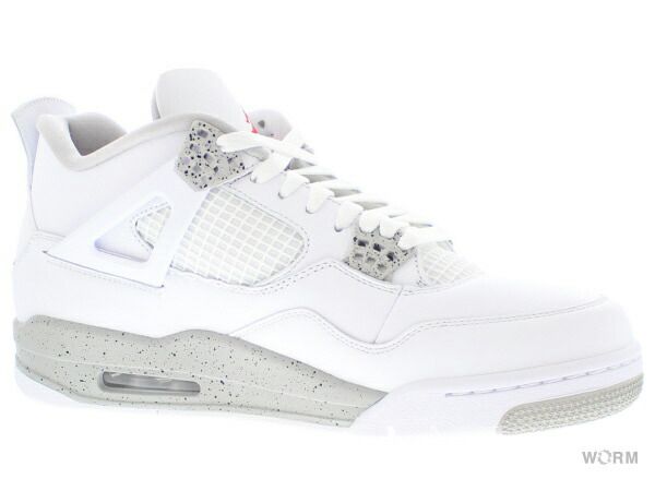 【US9】 AIR JORDAN 4 RETRO White Oreo CT8527-100 【新古品】