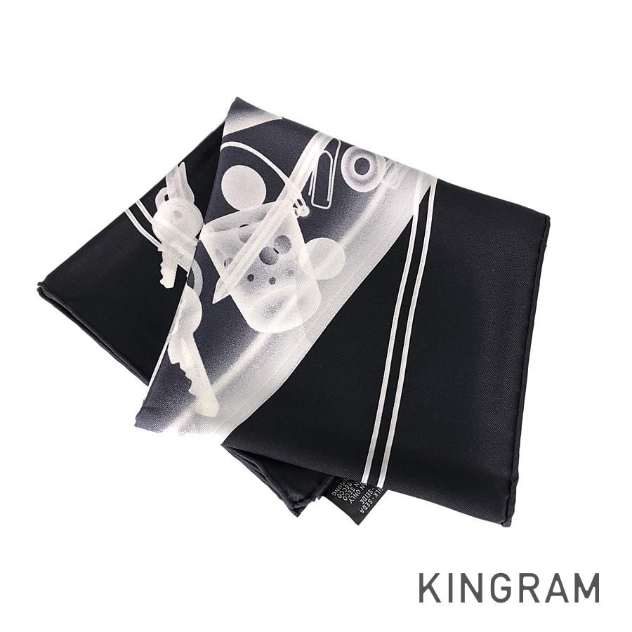 エルメス HERMES カレ70 PLEASE CHECK IN プリーズ チェックイン