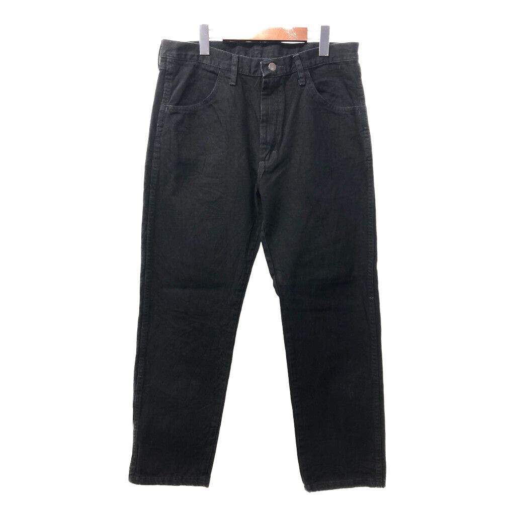 RUSTLER ラスラー ブラック デニムパンツ アメカジ (メンズ W34 L30) 中古 古着 Q3068